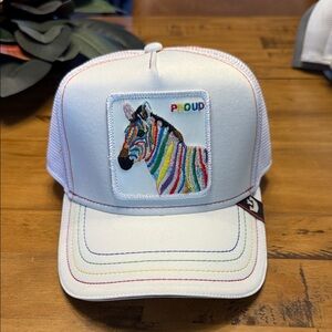 Goorin Bros. Pride Zebra Embroidered Cap